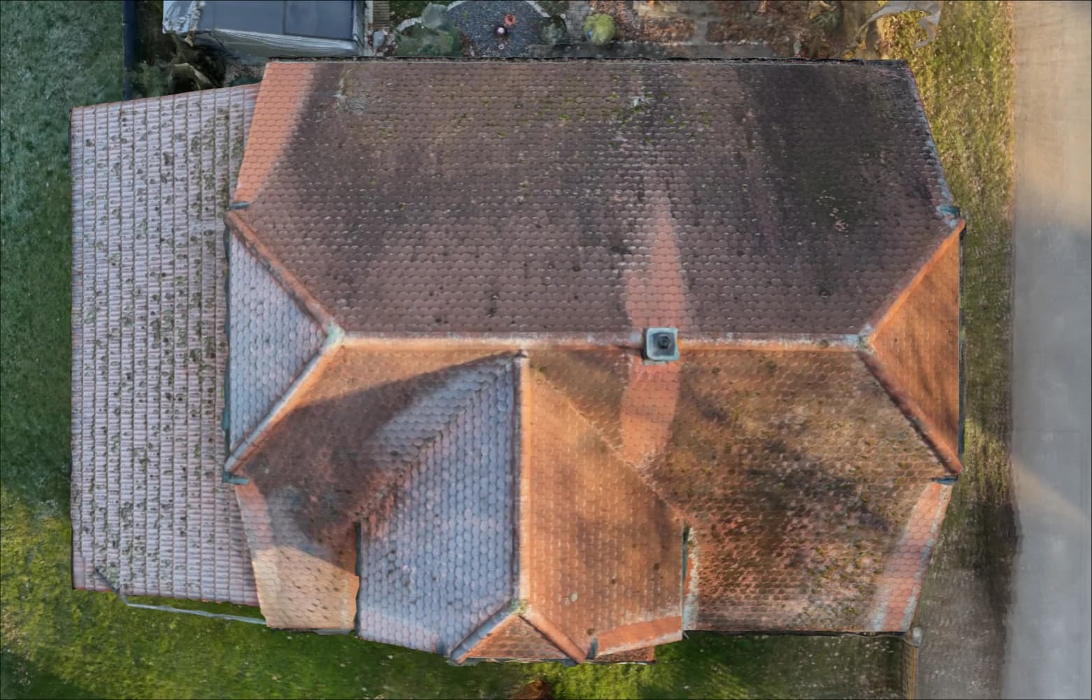 Orthophoto erstellt mit traditioneller Software